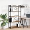 vidaXL Bibliotecă Lemn vechi 80 x 30 x 153 cm Lemn compozit 868417