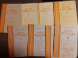 GAZETA MATEMATICA NR 4,5,6,7,9,10,11,12 1985
