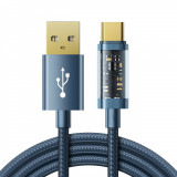 Cablu USB Joyroom - USB Tip C Pentru &icirc;ncărcare/transmitere De Date 3A 1,2m Albastru (S-UC027A12) S-UC027A12-BLUE