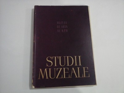 STUDII MUZEALE - MUZEUL DE ARTA AL R.P.R. foto