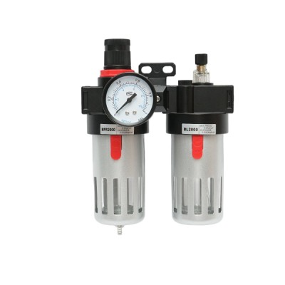 Filtru aer si ungator cu regulator de presiune max. 1 MPa, racord 1/4 foto