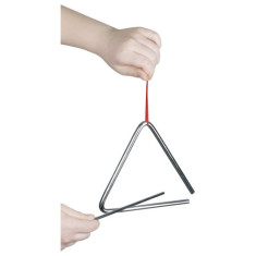 Trianglu muzical Goki, 16 cm, metal, 3 ani+
