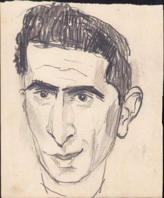 A1599 Schiță de Dimitrie &amp;bdquo;Puiu&amp;rdquo; Eitel, nesemnată foto