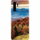 Husa silicon pentru Huawei P30 Pro, Autumn Mountain Fall Rusty Forest Colours