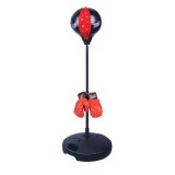 Sac de box pentru copii cu manusi incluse, inaltime reglabila 67-102 cm