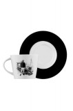 Set de cafea Kutahya Porselen, TL12KT4709766B, 12 piese, portelan