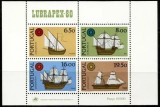 Portugalia 1980 - Vapoare, Expo Lubrapex, bloc neuzat