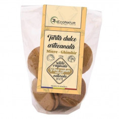 Turta dulce artizanala cu miere si ghimbir, 150g, EcoNatur