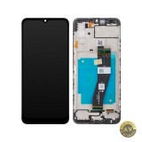 Display cu Touchscreen Samsung Galaxy A03s A037 cu Rama Versiune G Negru Service Pack GH81-21233A