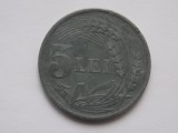 5 LEI 1942 ROMANIA