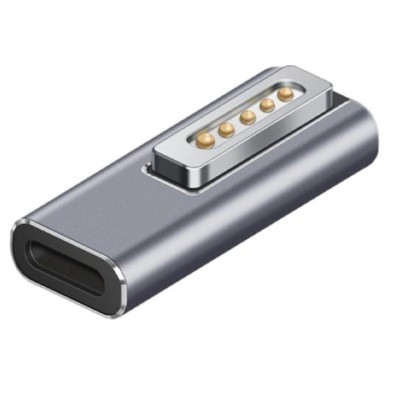 Adaptor de incarcare de tip C la pentru Magsafe 2/1/Macbook, Summostar, Gri foto