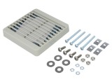 Protecție plastic 80x80mm cu șurub și filtru bej
