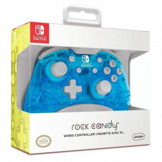 Accesoriu Pdp Rock Candy Wired Mini Controller Blu Merang Switch foto