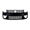 Bara fata Vw Caddy 3 (2k), 06.2015-, parte montare texturata, cu grila si grila din bara, 95U207-1, Aftermarket