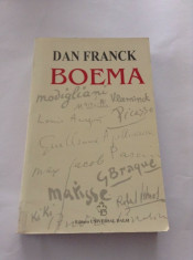 DAN FRANCK - BOEMA (AVANGARDA, DADAISM, BRANCUSI, MONTPARNASSE) foto