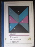 Elemente de geometrie a spatiului-Adolf Haimovici, Constantin Bors
