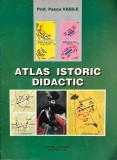 Atlas istoric didactic Prof. Pascu Vasile, 1997, Brosat, Dimensiuni 21x30 cm, Istorie