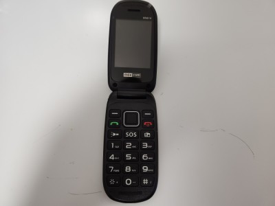 Telefon mobil MaxCom Comfort MM818 Dual Sim negru impecabil foto