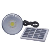 Lampa solara LED COB EP021, 7W, lumina colorata