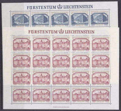 Liechtenstein 1978 20 x Europa CEPT in fold sheetlet Mi.692-693 MNH CA.017 foto