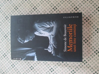 Simone de Beauvoir - Memoriile unei fete cuminti foto