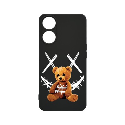 Husa BestCase&amp;reg; Premium Silicon, Compatibila Cu OPPO A78 5G, 1.2MM Slim, Teddy foto