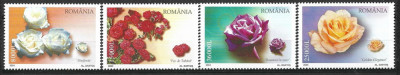 B0468 - Romania 2004 - Trandafiri 4v. neuzat,perfecta stare foto