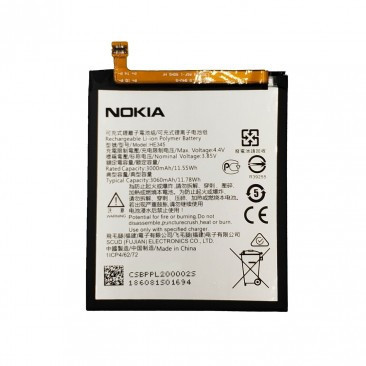 ACUMULATOR NOKIA 6.1, HE345, 3060MAH, 11.78WH, ORIGINAL BULK foto