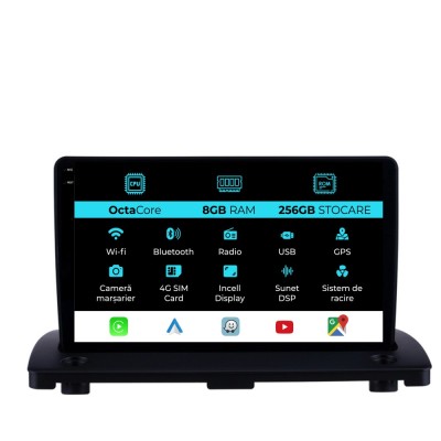 Navigatie Dedicata Volvo Xc90 (2002-2014), 9Inch, 8Gb Ram, 256Gb Stocare, Carplay foto