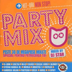 CD DJ Star ‎– Party Mix: Blondy, Direcția 5, Hi-Q, Ștefan Bănică