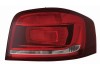 Stop spate lampa Audi A3 (8p), 04.2008-10.2012, 3 Usi, partea Dreapta, cu lampa de mers inapoi; tip bec H21W+P21W+PY21W+R10W+W16W; carcasa neagra; fa
