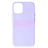 Husa Silicon iPhone 12 Mini Lavender High Copy - Protectie Premium