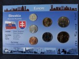 Seria completata monede - Slovakia