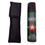 Spray cu piper IdeallStore&reg;, Military Defense, dispersant, auto-aparare, 110 ml, verde