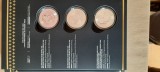 CANADA 5 DOLLARS argint SET 3 EFIGII MAPLE LEAF