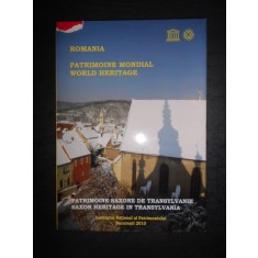 ROMANIA PATRIMOINE MONDIAL WORLD HERITAGE. SAXON HERITAGE IN TRANSYLVANIA. ALBUM