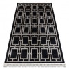 Covor AMOUR 53078B negru - Geometric, linii modern, elegant, 78x300 cm