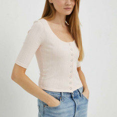 Levi's bluza femei, culoarea roz, neted