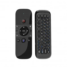 Mini air mouse cu tastatura A259, control multimedia foto