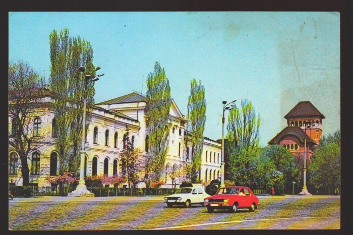 CPIB 22867 - CARTE POSTALA - BUCURESTI, MUZEUL GRIGORE ANTIPA, AUTOTURISM