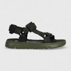 Camper sandale de piele Oruga Sandal barbati, culoarea negru, K100416.020