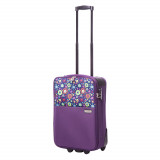 Troler Ella Icon Neo Mov cu Print 54X35X17 cm 1251 ComfortTravel Luggage