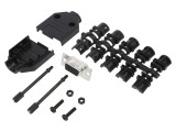 Conector D-Sub HD 15-Pin Feminin Lipire Cablu Gold