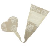 GS1079-152 Chilot invizibil fara benzi pe lateral, cu model inimioara la spate, L, M, XL