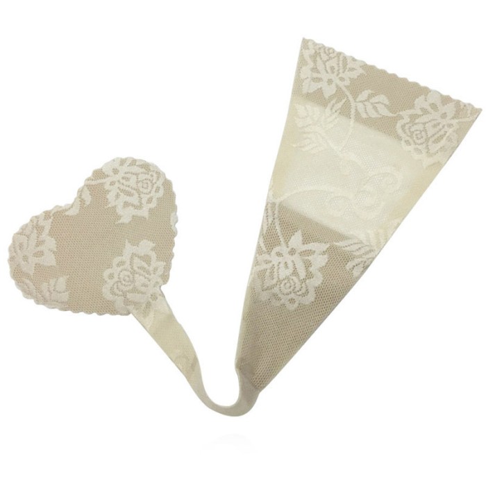GS1079-152 Chilot invizibil fara benzi pe lateral, cu model inimioara la spate