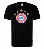 Bayern M&uuml;nchen tricou de copii Logo black - 128