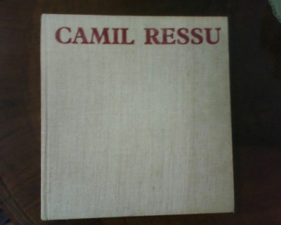 Camil Ressu Expozitie retrospectiva.Pictura si grafica, catalog de Doina Schobel foto