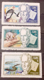 Cuba 1969 fauna, savant naturalist Humboldt serie 3v mnh