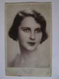 Carte postala Miss Europa-Ungaria:Bozsi Simon,necirculată anii 30, Necirculata, Printata