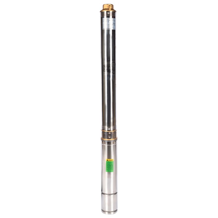 Pompa submersibila pentru apa curata Micul Fermier, 1.5KW, debit 5400l/h, inaltime maxima pompare 150m, 19 turbine FarmGarden AgroTrade